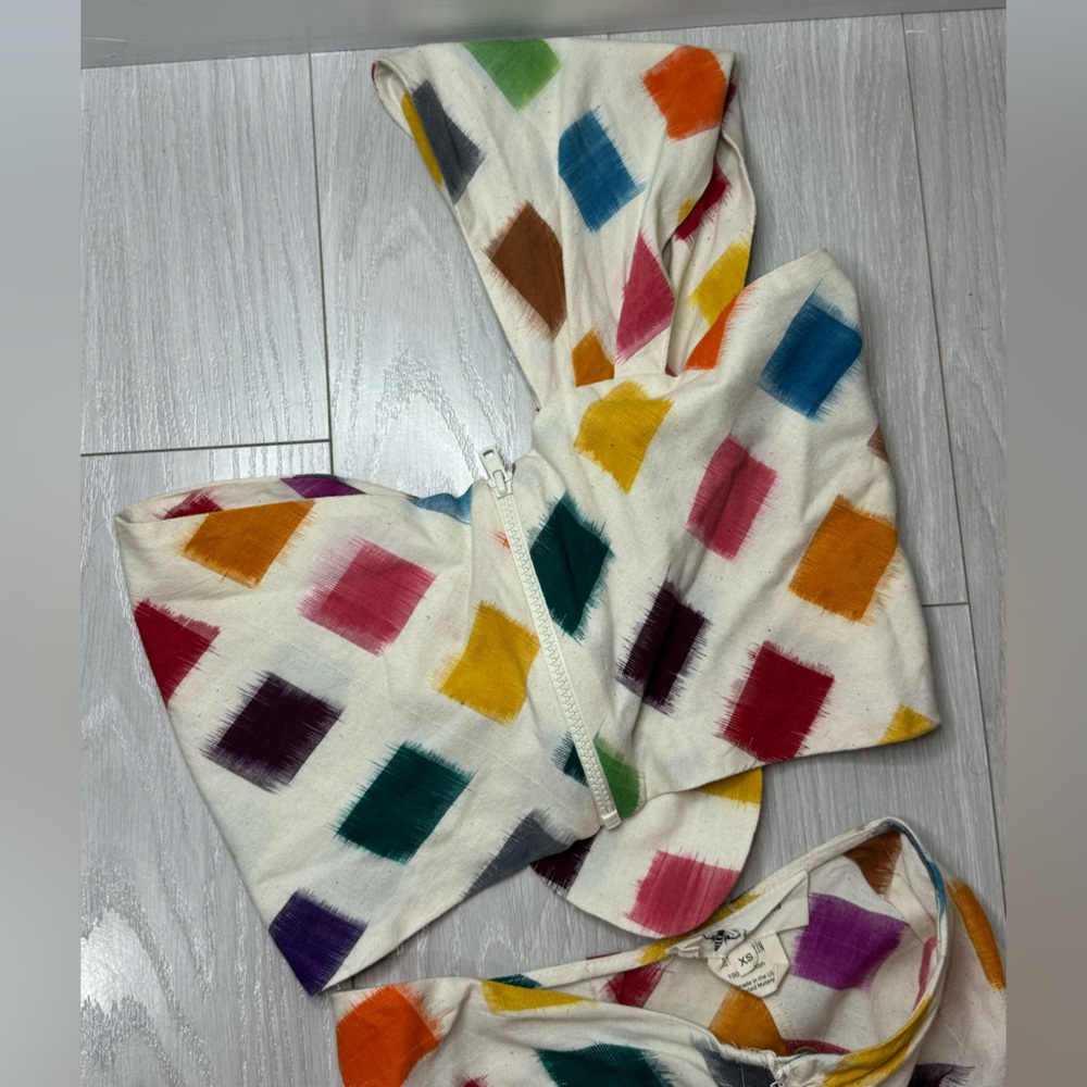 Colorful Geometric Women's Two-Piece Set - Picture 5 of 9